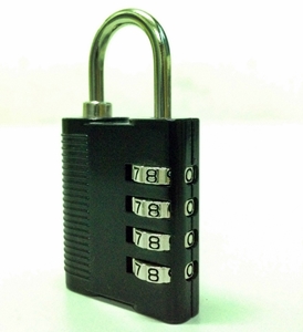 Resettable Number Combination Padlock