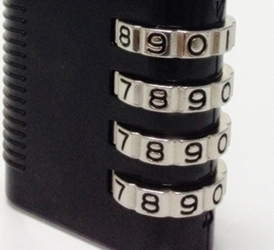 4 Digit Number Combination padlock