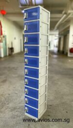 SSS 10 tiers ABS Plastic Locker - Image 4