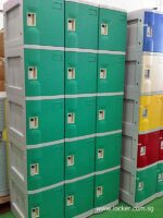 5 Tiers ABS Plastic Lockers - Image 7