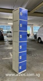 SS 6 Tiers ABS Plastic Lockers - Image 4