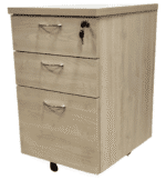 Wooden Mobile Pedestal - Image 3