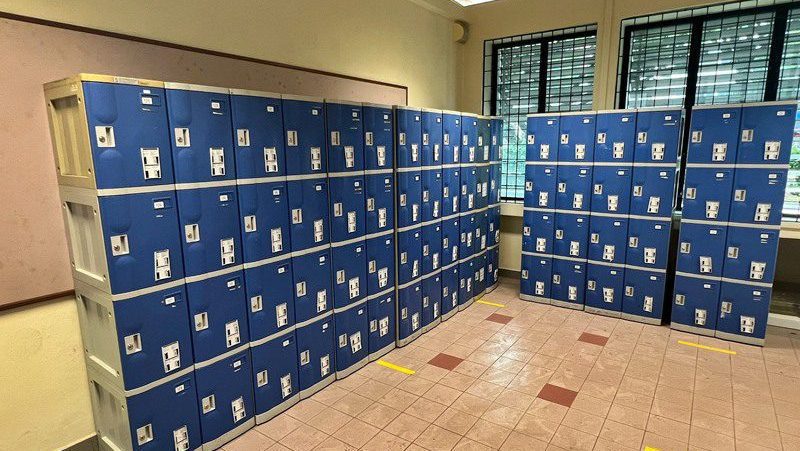 ABS plastic locker rental