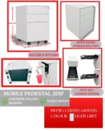 Metal Mobile Pedestal model MPLC - Image 3