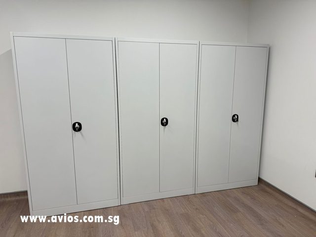 Laguna Country Club full height metal cabinets project