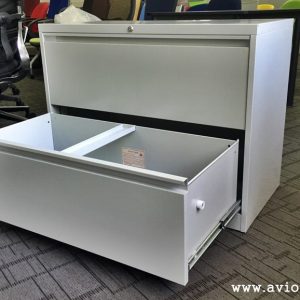 2 Drawers Lateral Filing Cabinet