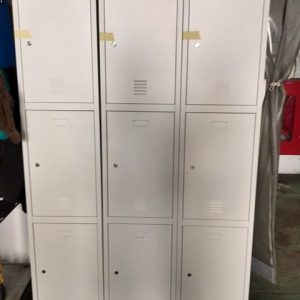 3 Tiers Metal Steel Lockers