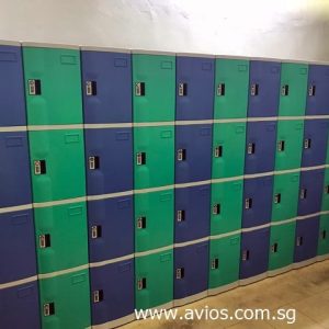 4 Tiers ABS Plastic Lockers M Size DHL