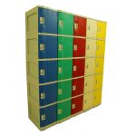 5 Tiers ABS Plastic Lockers