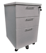 Wooden Mobile Pedestal - Image 2