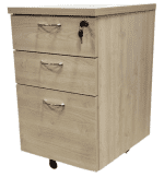 Wooden Mobile Pedestal - Image 3