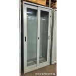 Full Height Glass Sliding Door Metal Cabinet - Image 9
