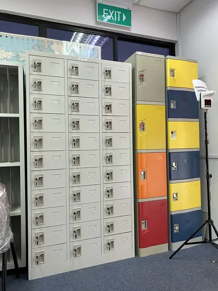 Avios | Why Lockers Are Essential for Safety in Modern Offices: Protecting Assets and Privacy in the Workplace colorful lockers