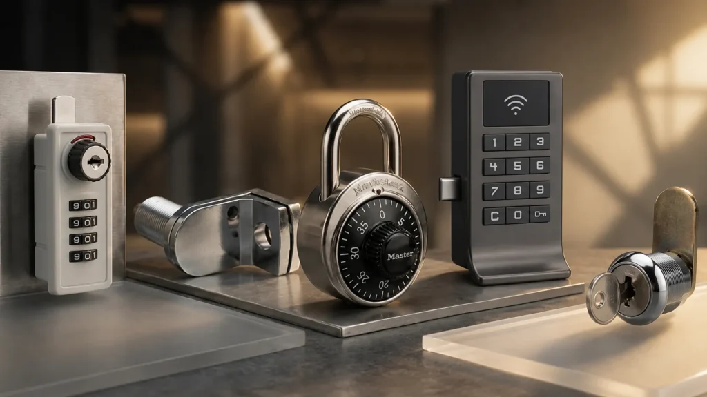 Avios | How Secure Are Locker Locks? The Essential Guide for Singapore Businesses A wide range of Avios Locker Locks, from manual combination locks to electronic RFID locks, providing secure storage solutions for offices and schools